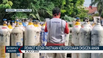 Wali Kota Kediri Pastikan Ketersediaan Oksigen Untuk Kebutuhan Rumah Sakit Aman