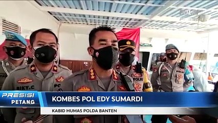 Polda Banten Gelar Vaksinasi di Atas Kapal Ferry