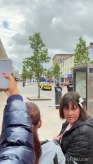 Burnley town centre suspected robbery