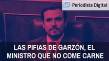 Las pifias de Garzón, el ministro 'que no come carne'