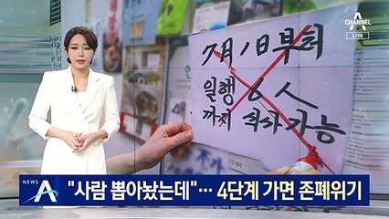 “사람 뽑아놨는데” 상인들 ‘자포자기’…4단계 가면 존폐위기