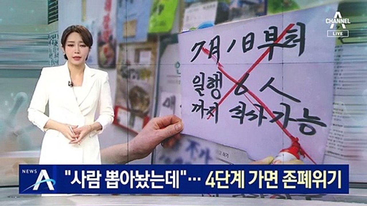 “사람 뽑아놨는데” 상인들 ‘자포자기’…4단계 가면 존폐위기