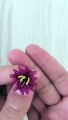 İğne oyası üç boyutlu Harika bir çiçek modeli yapılışı ( turkish needlelace wonderful flower making)