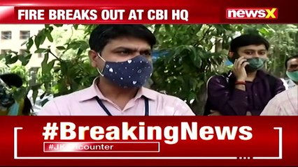 Fire Breaks Out In CBI Headquarters NewsX Ground Report