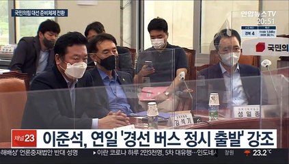 대선 경선준비위 띄운 국민의힘…"본경선 4명 압축"