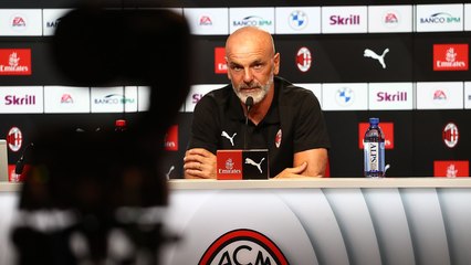 Raduno 2021/22: la conferenza stampa di Pioli