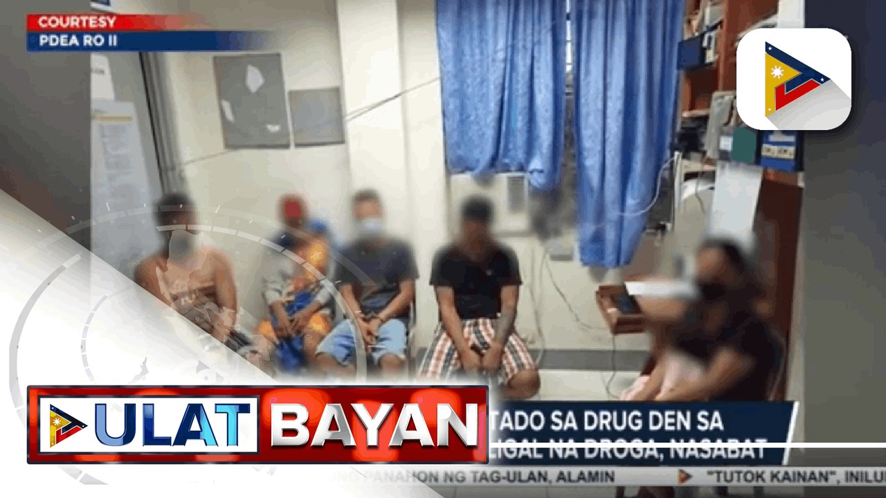 5 drug suspects, arestado sa drug den sa Quirino; P54-K halaga ng iligal na droga, nasabat