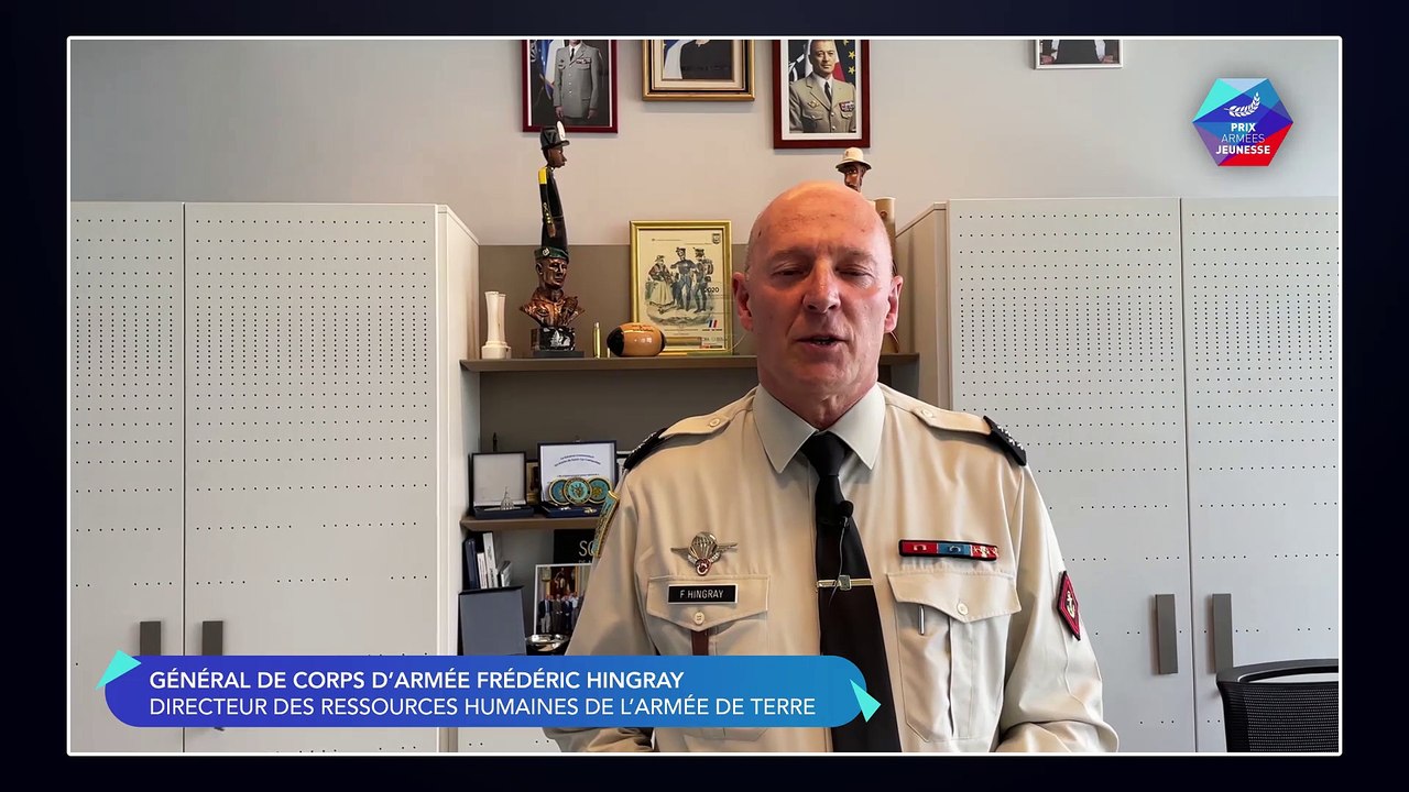 Général de corps d’armée (GCA) Frédéric HINGRAY - Directeur des ressources humaines de l’armée de Terre