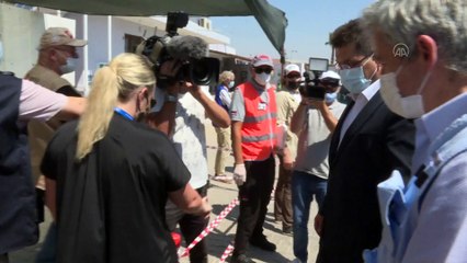 HATAY - AB Komisyonunun kriz yönetiminden sorumlu üyesi Lenarcic Hatay'da konuştu