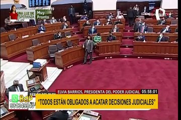 Presidenta del PJ: “Toda autoridad está obligada a acatar y dar cumplimiento a decisiones judiciales”