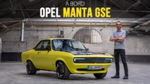 A bord de l'Opel Manta GSE (2021)