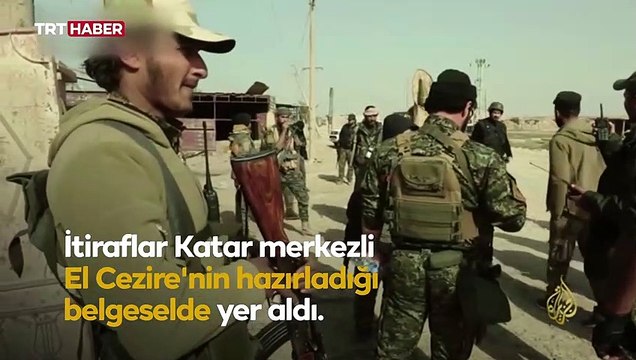 Teröristlerin PKK-YPG itirafı kamerada