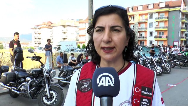 DENİZLİ - Motosiklet tutkunları, aşının önemine dikkati çekmek için birlikte aşı oldu