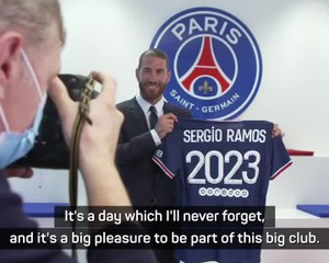 Download Video: Ramos describes 'special' move to PSG