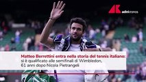 Wimbledon, Matteo Berrettini in semifinale