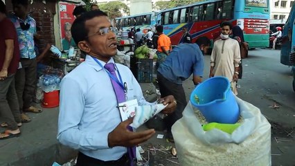 The Smart Jhal Muri Maker_____Bangladeshi Street Food