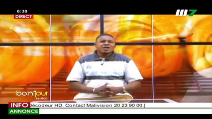 BONJOUR LE MALI DU 08 JUILLET 2021