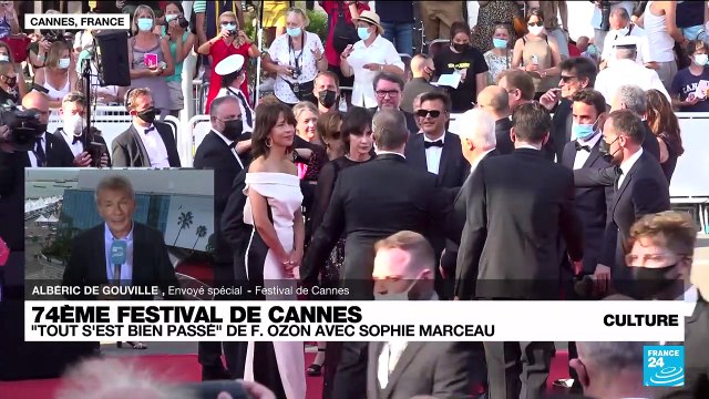 Festival de Cannes : Tout s'est bien passé de F. Ozon avec Sophie Marceau