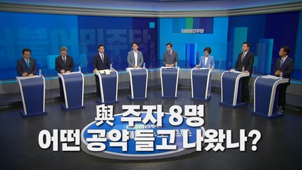 [영상] 與 주자 8명 어떤 공약 들고 나왔나? / YTN