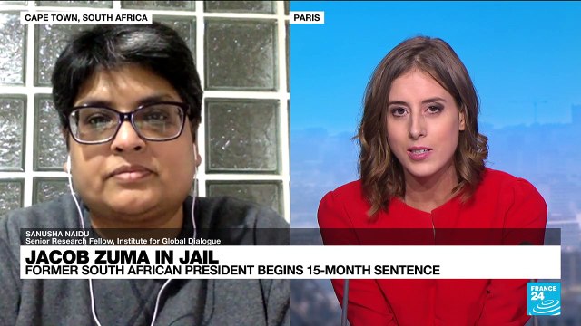 South Africa's ex-president Zuma starts serving jail term for contempt