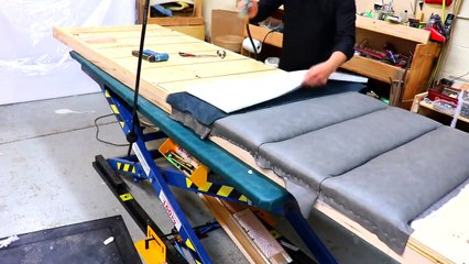 Diy - How To Upholster A Channel Headboard| Diy - Alo Upholstery