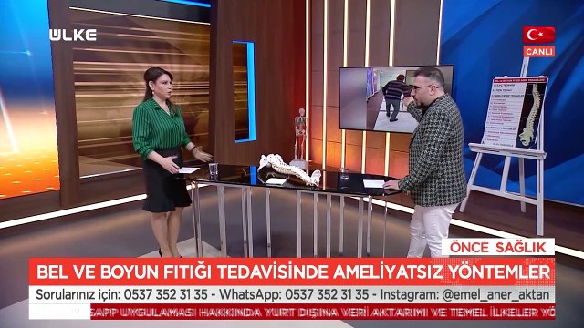 Op. Dr. Fatih Kırar | Ameliyatsız Bel ve Boyun Fıtığı Tedavileri ( 12 OCAK )