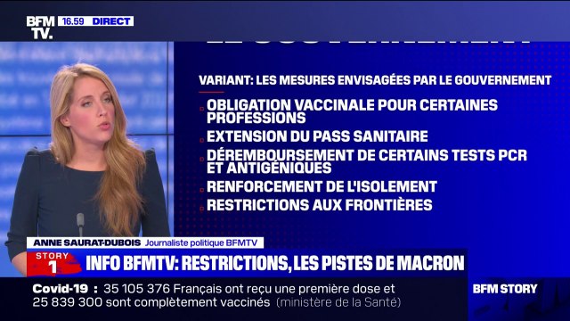 Restrictions Covid: les cinq pistes envisagées par l'exécutif pour freiner le variant Delta