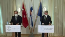 HELSİNKİ - Bakan Çavuşoğlu, Fin mevkidaşı Haavisto ile ortak basın toplantısı düzenledi