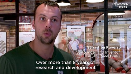 Paris welcomes first pizzeria staffed entirely by robot pizza chefs