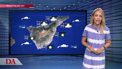 La previsión del tiempo en Canarias para el viernes, 9 de julio de 2021
