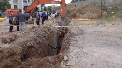 KIRIKKALE - Göçük altında kalan işçi kurtarıldı