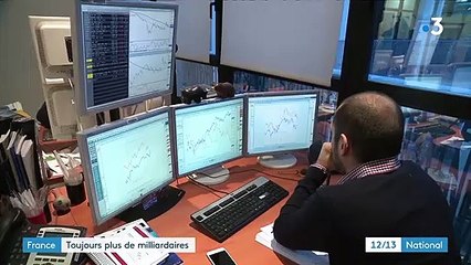 Économie : le nombre de milliardaires augmente en France