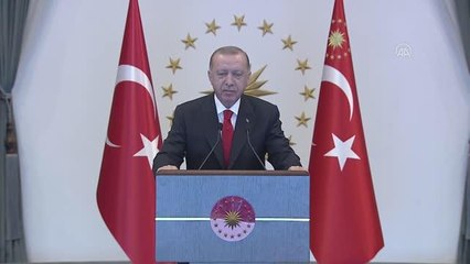 Cumhurbaşkanı Erdoğan: "Ülkemizi savunma sanayinde dışa bağımlılıktan tamamen kurtarıncaya kadar yatırımlarımızı artırarak devam ettireceğiz"