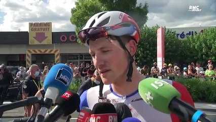 Tour de France : "J'ai jamais vécu ça", Kung épuisé et à terre après l'étape 12