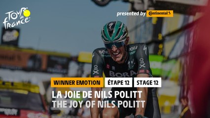 #TDF2021 - Étape 12 / Stage 12 - Winner's emotion / L’émotion du Vainqueur