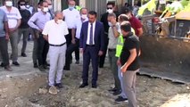 Siirt Valisi Hacıbektaşoğlu, alt ve üst yapı çalışmalarını denetledi