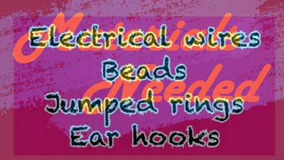 4 Diy Earrings Making With Electrical Wires