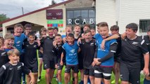 Trois Néo-Zélandais pour apprendre le rugby aux plus jeunes