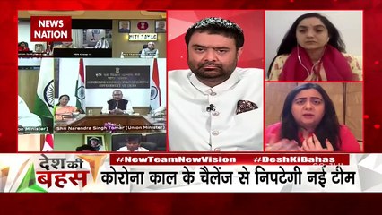 Desh Ki Bahas : डॉ. हर्षवर्धन को क्यों हटाया गया : राधिका खरे