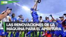 Cruz Azul anuncia sus renovaciones para el Apertura 2021