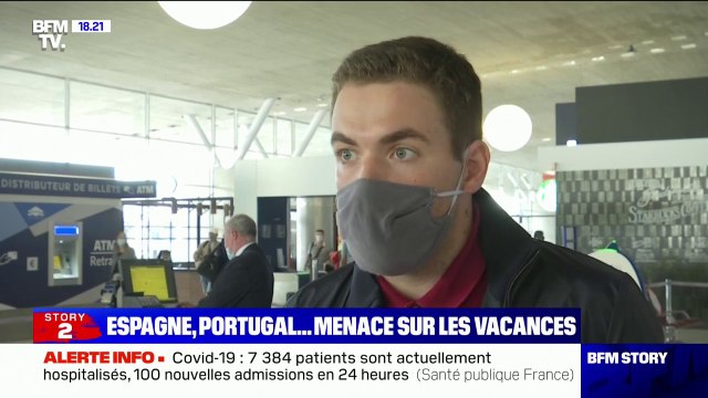 J'attends mes vacances depuis un moment, donc je n'ai pas prévu des les annuler : des voyageurs en direction de l'Espagne et du Portugal témoignent