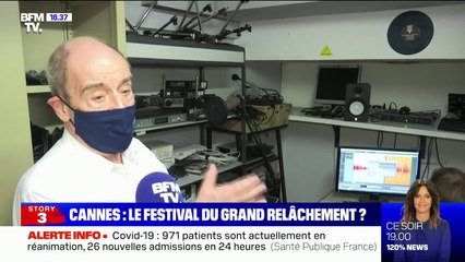 Port du masque au Festival de Cannes: la mise au point de Pierre Lescure