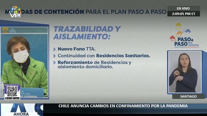 Chile anuncia cambios en el confinamiento por la pandemia - #8Jul  - Ahora