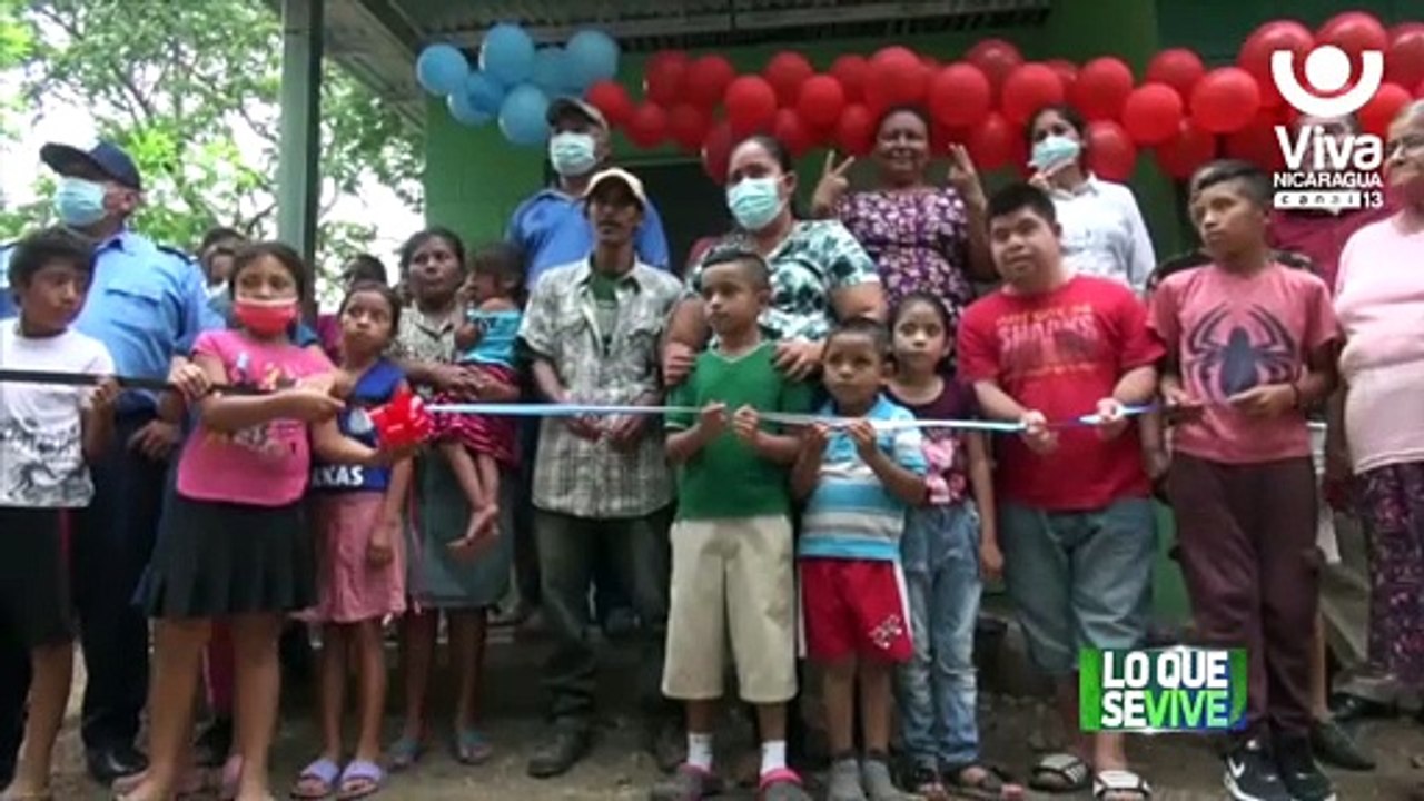Familias somoteñas estrenan viviendas dignas