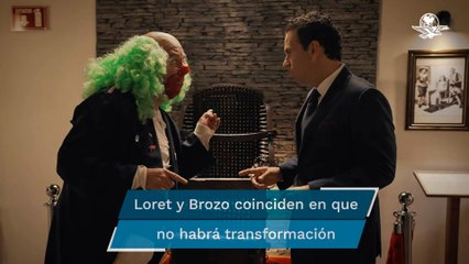 Brozo y Loret discuten el "Quién es quién" de AMLO desde las oficinas de la "gansa inquisición