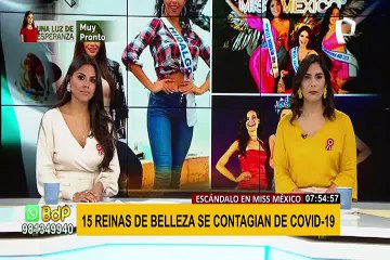 Miss México: 15 candidatas se contagiaron de COVID-19 en pleno certamen