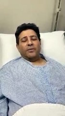 هاني شاكر يعتذر لجمهوره من العناية المركزة على إلغاء حفله