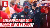Checo Pérez no destaca como uno de los mejores pilotos de la F1 2021