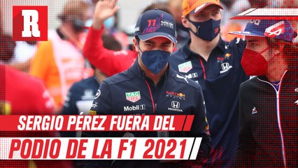Checo Pérez no destaca como uno de los mejores pilotos de la F1 2021