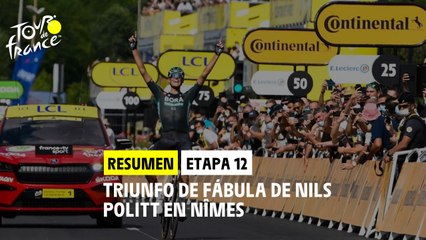 Resumen de etapa - Etapa 12 - #TDF2021